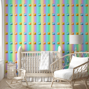 Papier Peint Boutons en plastique