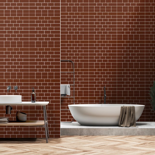 Papier Peint Brick Wall Bricks (Salle de bain)