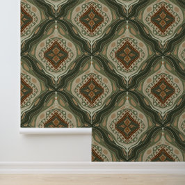 Papier Peint Brown And Khaki Boho Earthy Vibes
