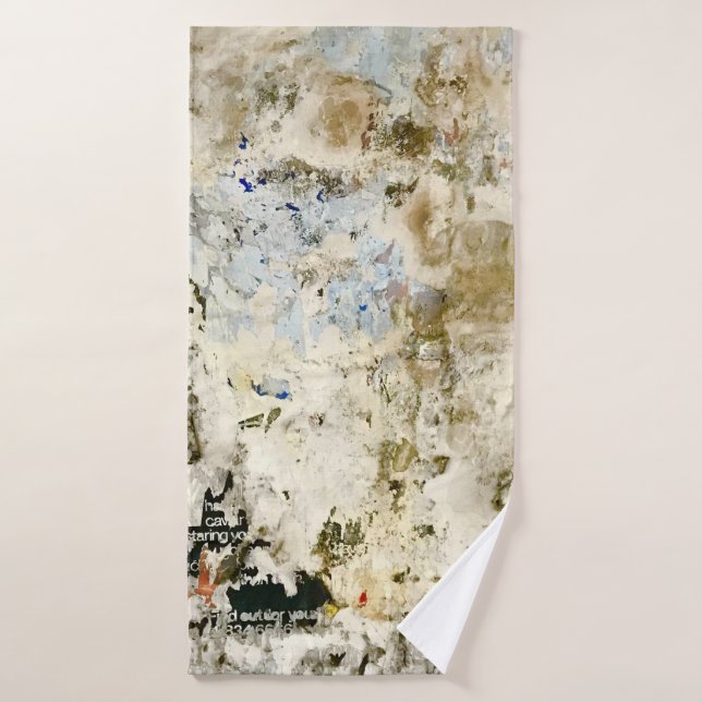 Papier peint Brown et rouge (Serviette de bain)