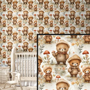 Papier Peint Brown Teddy Bear Friends