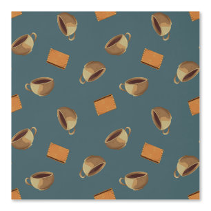 Papier Peint Cafés et biscuits au chocolat Cafétéria Cuisine