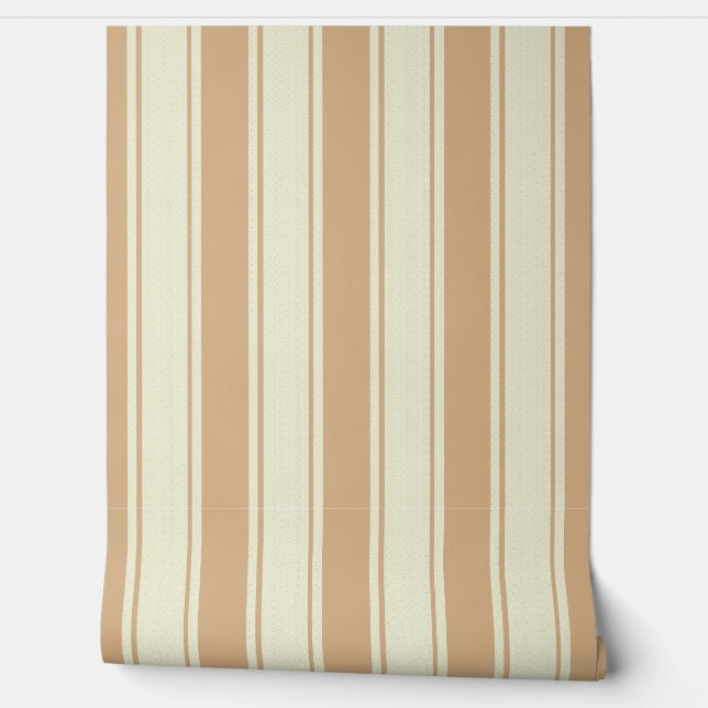 Papier Peint Calico et crème (Déroulement)