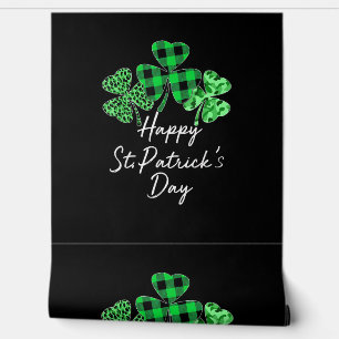 Papier Peint Camouflage du Shamrock Léopard Joyeux St Patrick