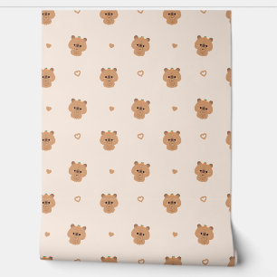 Papier Peint Capybara Love