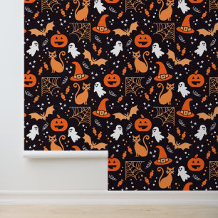 Papier Peint Carrelage cool de mélange Halloween