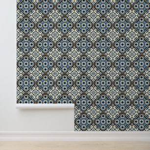 Papier Peint Carrelage méditerranéen, Portugais, Azulejo, Majol