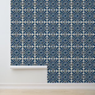 Papier Peint Carrelage méditerranéen, Portugais, Azulejo, Majol