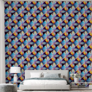 Papier Peint Carrés brillants