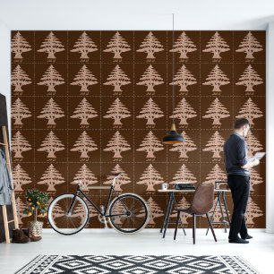 Papier Peint Cèdres du Liban أرز لبنان Designer