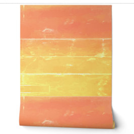 Papier Peint Chaleureux Bright Orange Blanc Abstrait Rayures Co