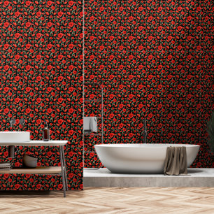 Papier Peint Champs de pavot
