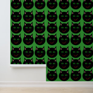 Papier Peint Chat noir Halloween