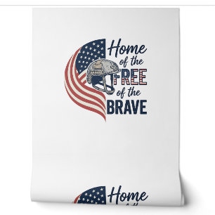 Papier Peint Chemise de casque Brave libre patriotique_1