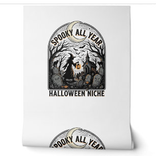 Papier Peint Chemise Halloween tous les jours Spooky toute l'an
