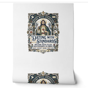 Papier Peint Chemise humouristique Jésus rencontre relation chr