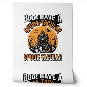 Papier Peint Chemise Maison Hantée Halloween Spook-Tacular Vint