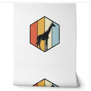 Papier Peint Chemise vectorielle de safari géométrique girafe v