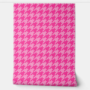 Papier Peint Chèque en pied rose
