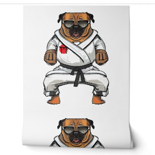 Papier Peint Chien connaît Karate