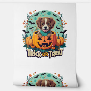 Papier Peint Chien d'Halloween 1