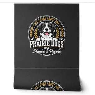 Papier Peint Chiens de Prairie Peut-être 3 Personnes Design