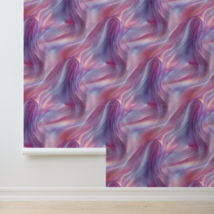 Papier Peint Chiffon Effet Shimmer Rose européen esthétique
