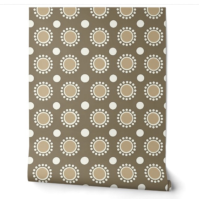 Papier Peint Circles and Dots - Cercles et Stippen (Déroulement)