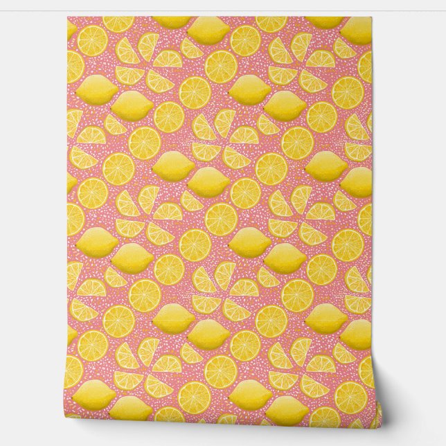 Papier peint citron (Déroulement)