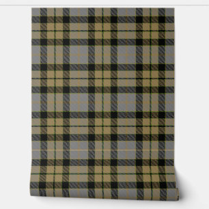 Papier Peint Clan écossais Patiné Tartan Plaid MacKay