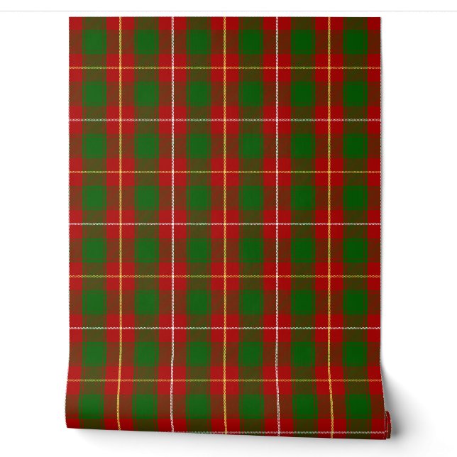 Papier Peint Clan écossais Plaid de MacFie Tartan (Déroulement)