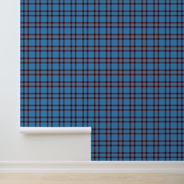 Papier Peint Clan Elliot Tartan antique (Application)