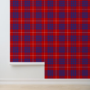 Papier Peint Clan Hamilton Red Tartan