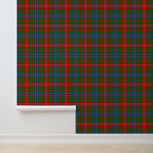 Papier Peint Clan Wilson Modern Tartan (Application)