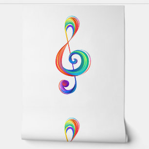 Papier Peint Clé arc-en-ciel
