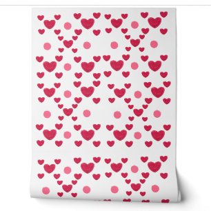 Papier Peint Cœurs en gelée 3D personnalisés & motif mignon à p