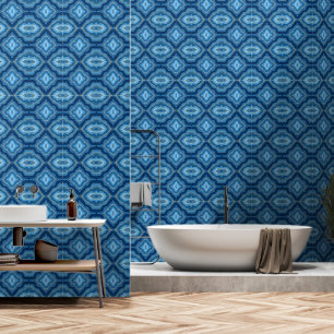Papier Peint Collection de marbre bleu azur