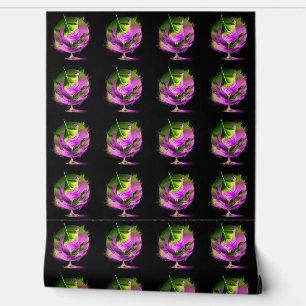 Papier Peint Collection d'heure de Neon Party moderne