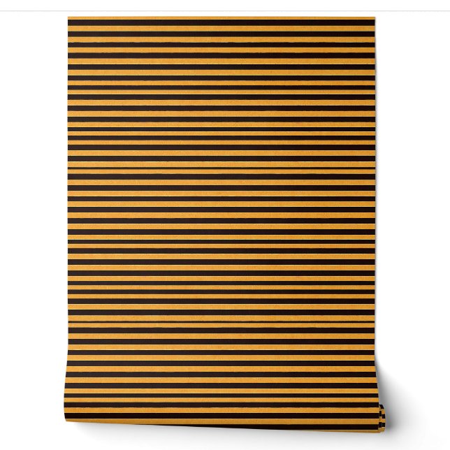 Papier Peint Collection Orange d'automne moderne (Déroulement)
