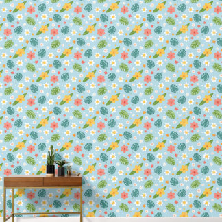 Papier Peint coloré unisex kids tropical fond d'écran