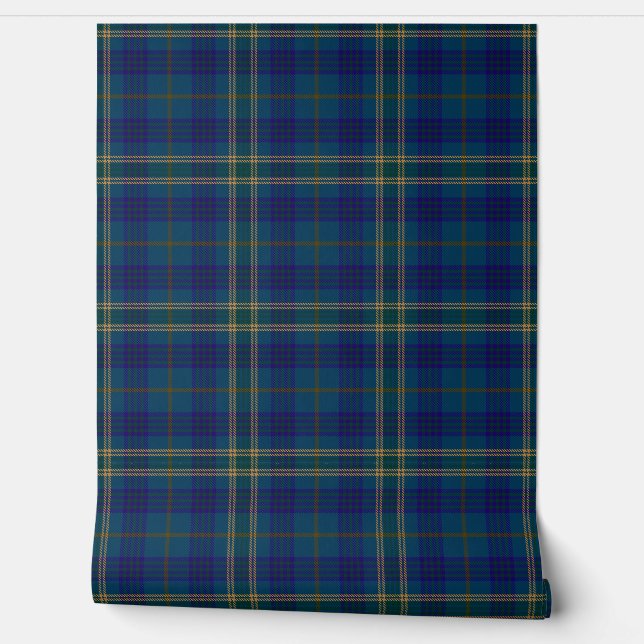 Papier Peint Comté d'Irlande Fermanagh Tartan Plaid (Déroulement)