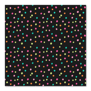 Papier Peint Confetti coloré saupoudrer pois de pois pop arc-en