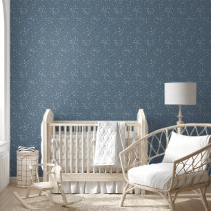 Papier Peint Constellation Bleue
