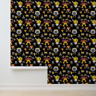 Papier Peint Cool Boys robot amateurs carrelage