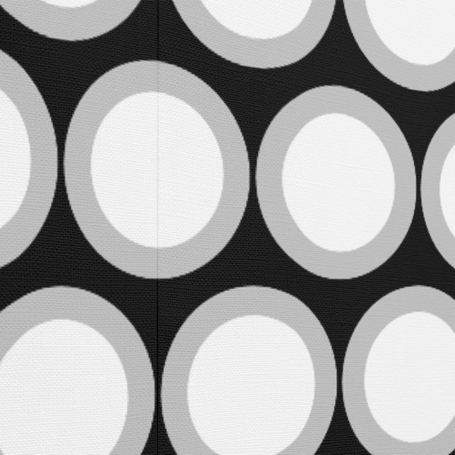 Papier Peint Cool Motif rétro noir blanc élégant (Couture)