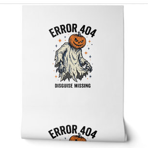 Papier Peint Costume Halloween 404 Citrouille Fantôme Erreur De