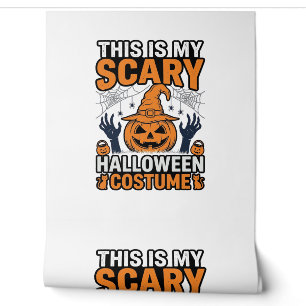 Papier Peint Costume Halloween Épouvantable Chapeau de Sorcière