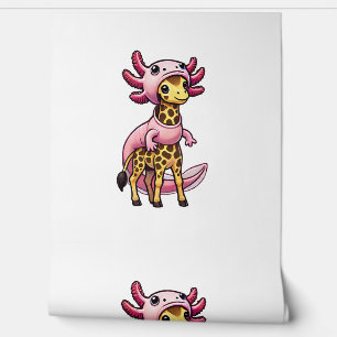 Papier Peint Costume Kawaii Giraffe Axolotl