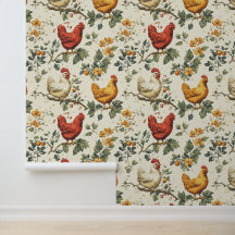 Cosy décor de poulet d'inspiration agricole pour l
