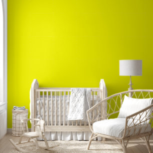 Papier Peint Couleur solide jaune néon tendance   Élégant